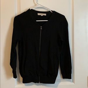 Black Motto cardigan